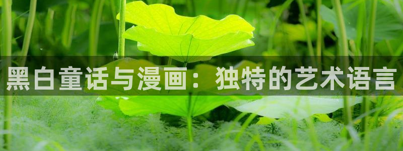 汗汗漫画无遮挡：黑白童话与漫画：独特的艺术语言